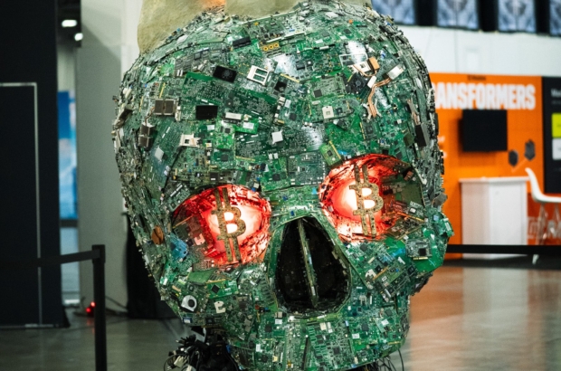 Skull of Satoshi by Ripple.